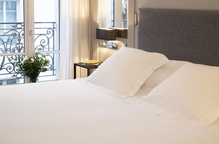 Satin de coton duvet cover