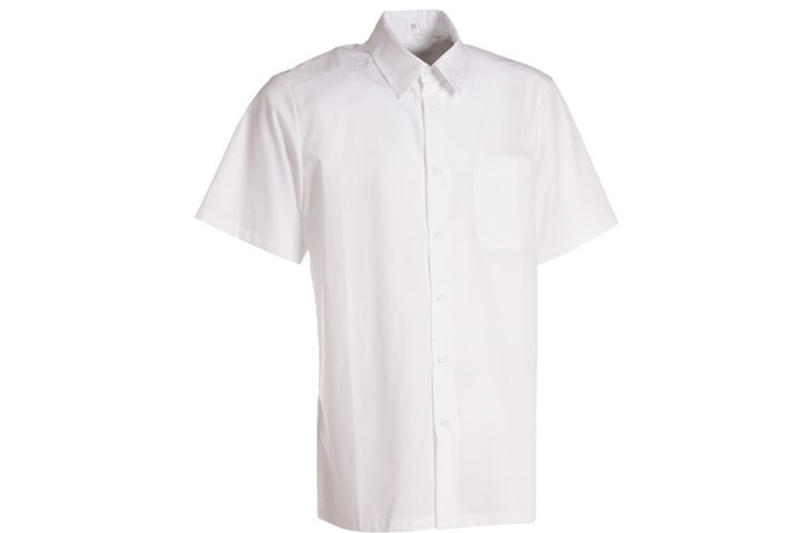 košile pánská krátký rukáv bílá