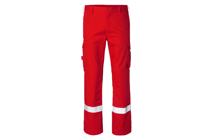 Kalhoty_FlamePro+New_červené
