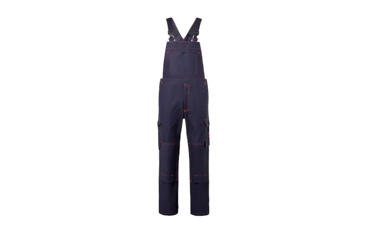 Kalhoty s laclem_FlameProCotton námořnicky modré