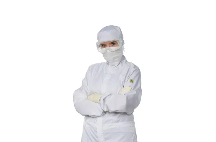 Cleanroom ESD kombinéza