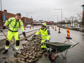 Kalhoty s laclem_vysoce viditelné oděvy